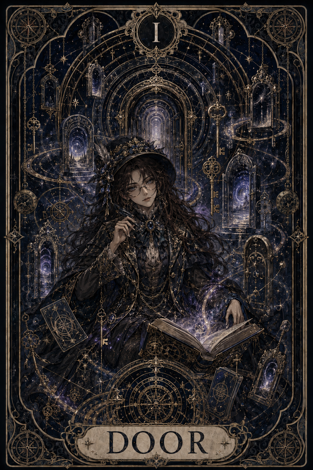 Door pathway card